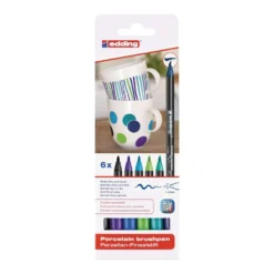 edding® Porzellan-Pinselstift 4200 Sets