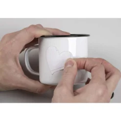 Emailletasse, Bastelset