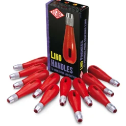 ESSDEE Linolmesser-Griffe, 12er-Packung