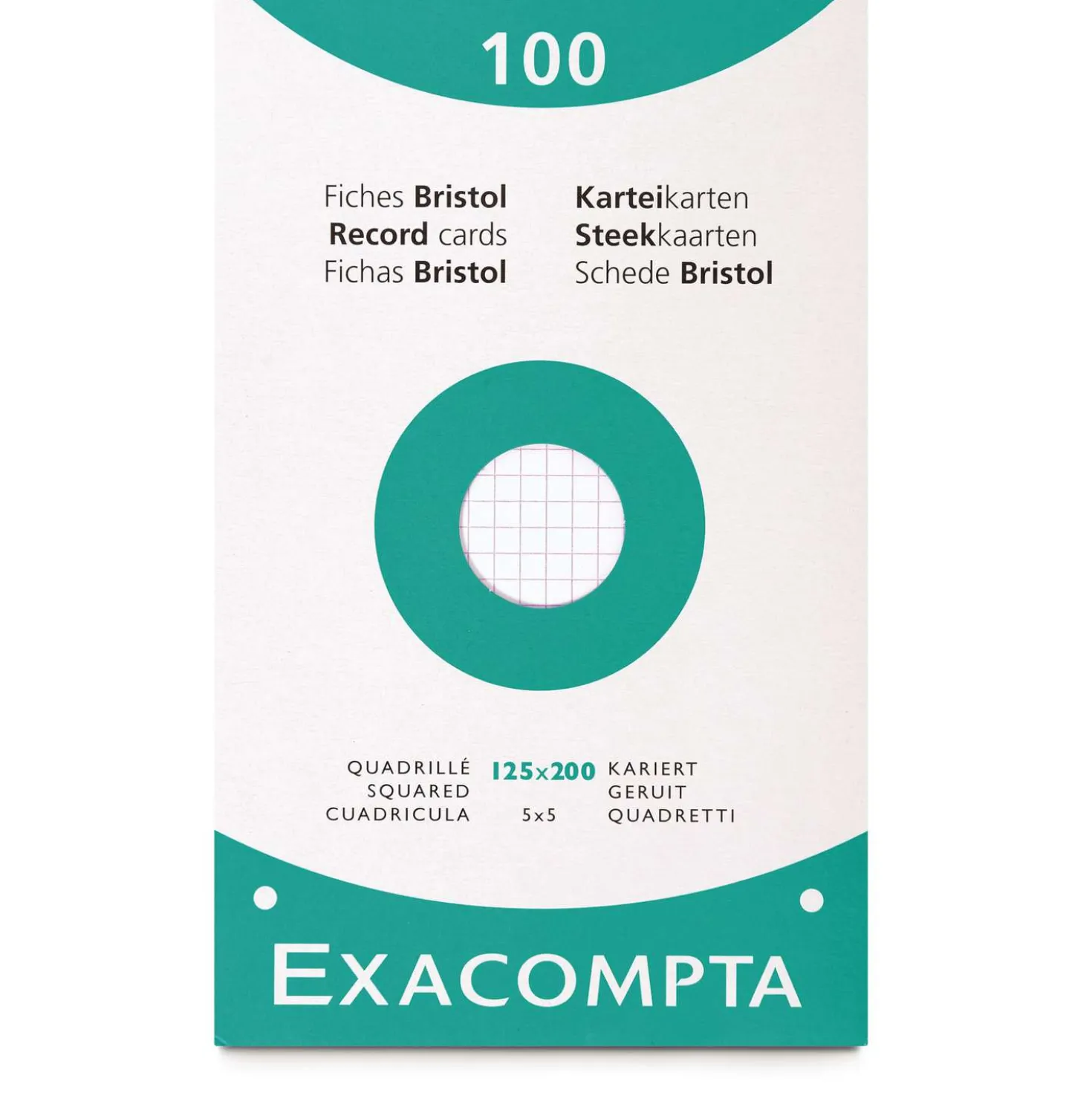 EXACOMPTA Bristol Karteikarten