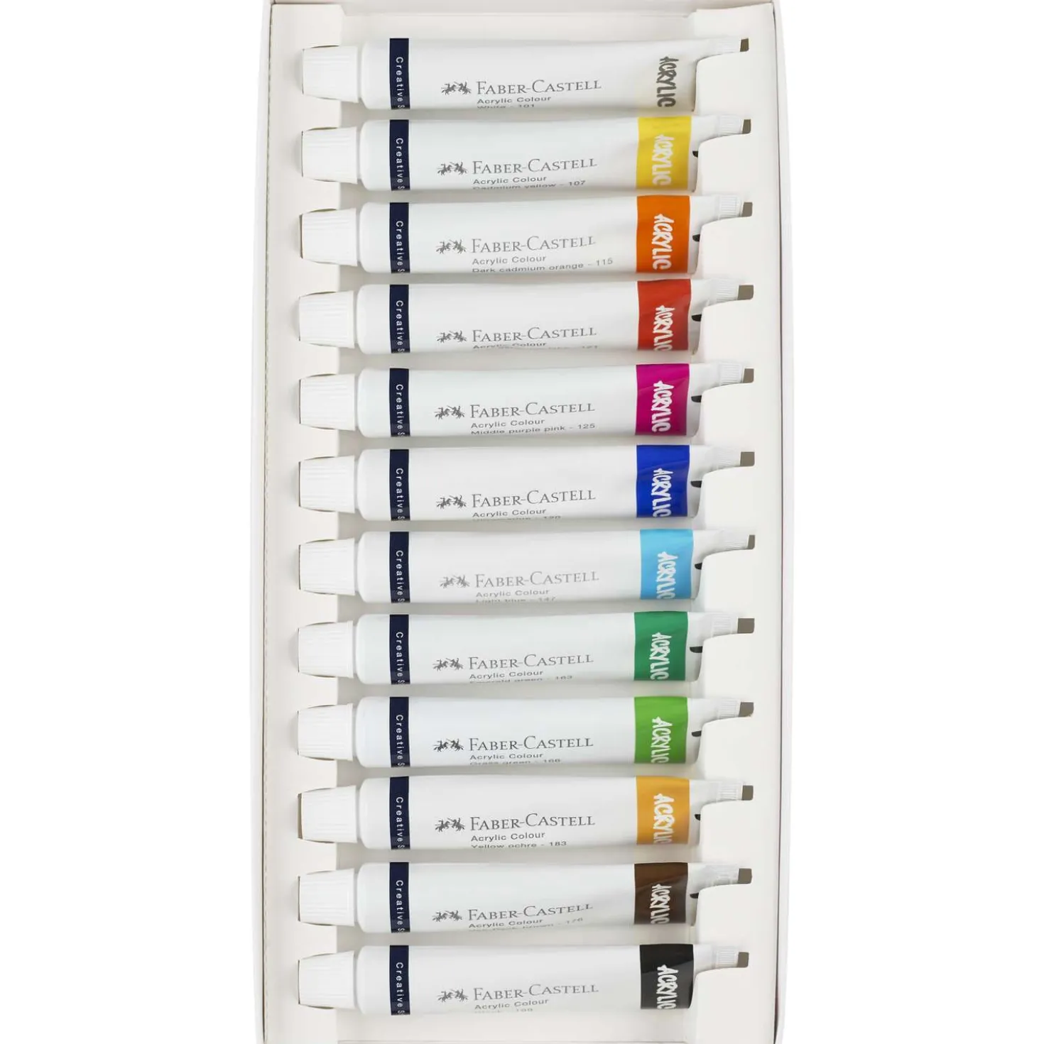 FABER-CASTELL Acrylfarben 12er-Set