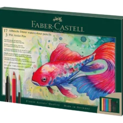 FABER-CASTELL Albrecht Dürer & Pitt Artist Pen Geschenkset, 21-teilig