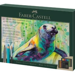 FABER-CASTELL Albrecht Dürer & Pitt Artist Pen Geschenkset, 37-teilig