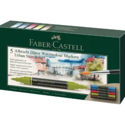 FABER-CASTELL Albrecht Dürer Watercolour Marker 5er-Sets