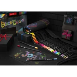 FABER-CASTELL Black Edition Buntstifte, 72er-Stifterolle