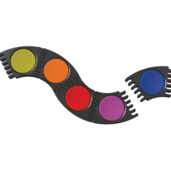FABER-CASTELL CONNECTOR Farbkasten 12 Farben inkl. Deckweiß