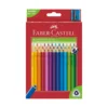 FABER-CASTELL Dreikant-Buntstifte Jumbo 30er Set