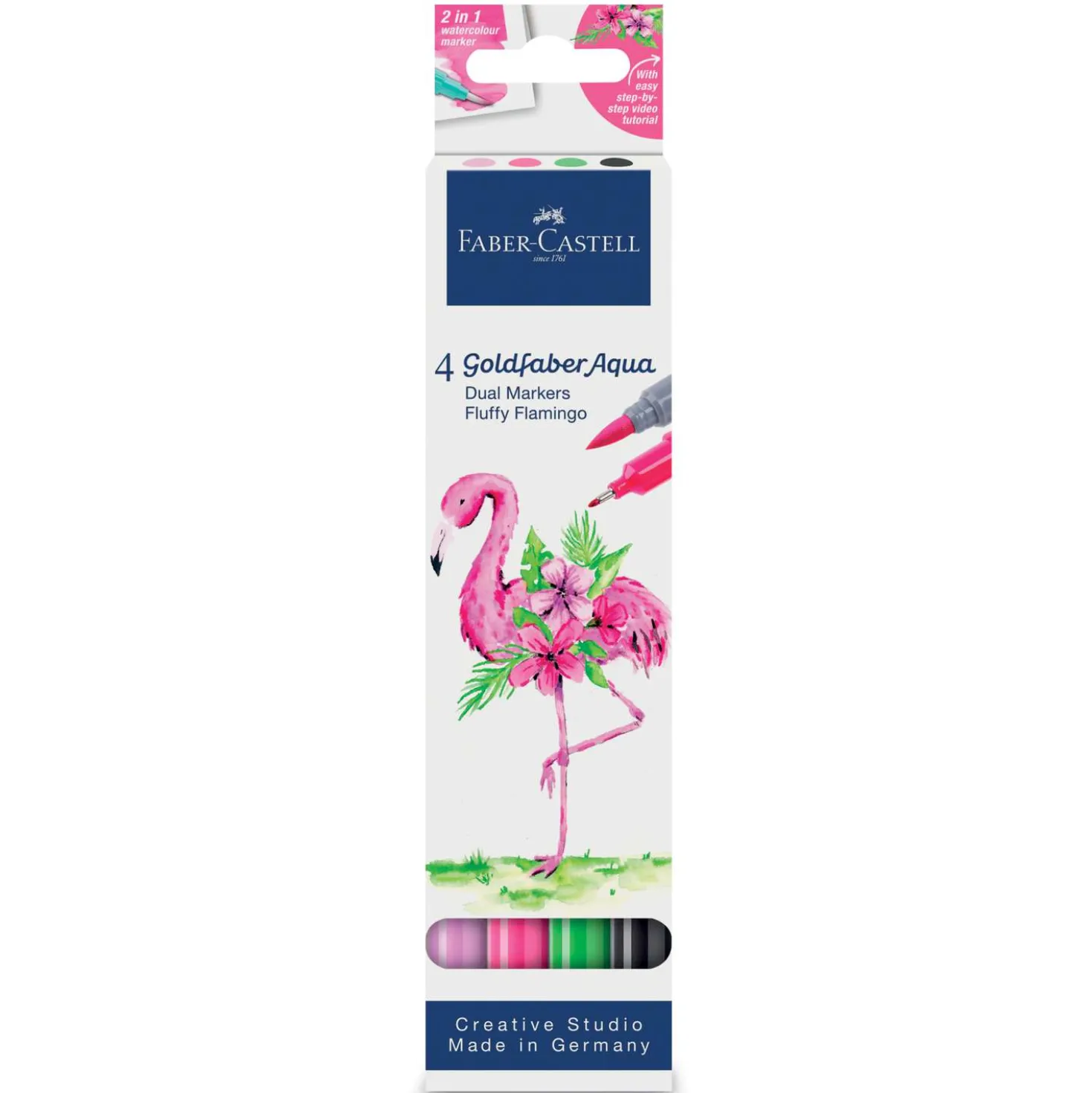 FABER-CASTELL Goldfaber Aqua Dual Marker''Tropical Escapes Collection''