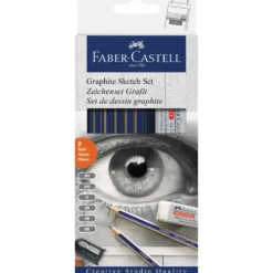 FABER-CASTELL Graphite Sketch 8-teiliges Set