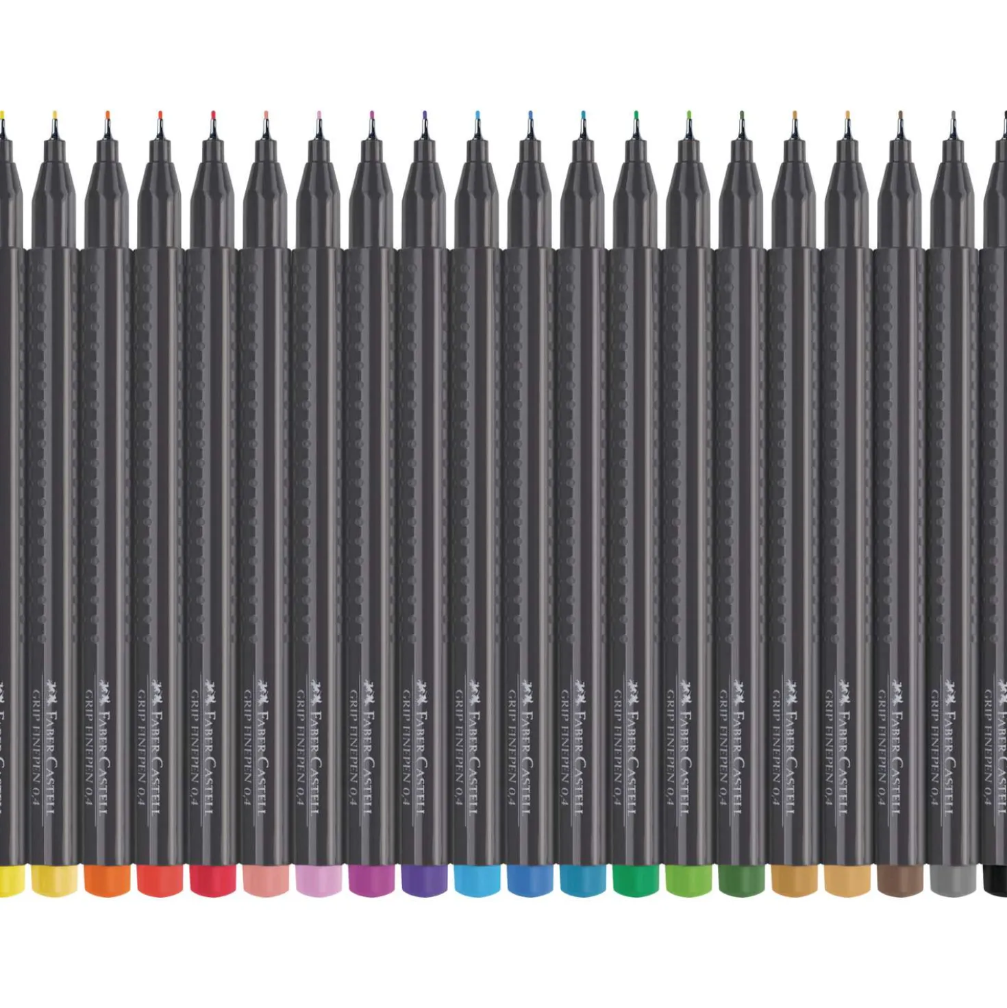 FABER-CASTELL Grip Fineliner, 0.4, 20er-Set