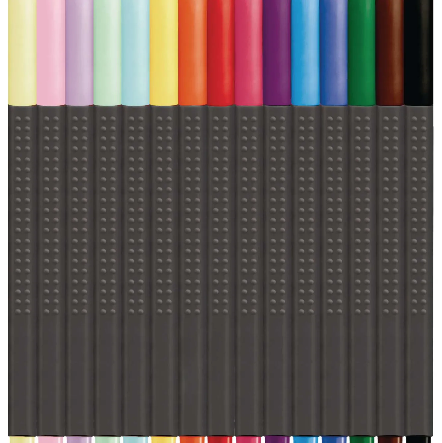 FABER-CASTELL Grip Finepen, 0.4, 15er-Set