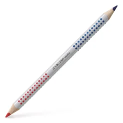FABER-CASTELL JUMBO GRIP bicolor Silbentrennstift, 2 Stück