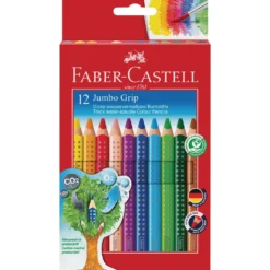 FABER-CASTELL Jumbo Grip Farbstifte-Set