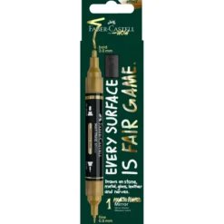 FABER-CASTELL Mirror Marker Multimark 550 Gold