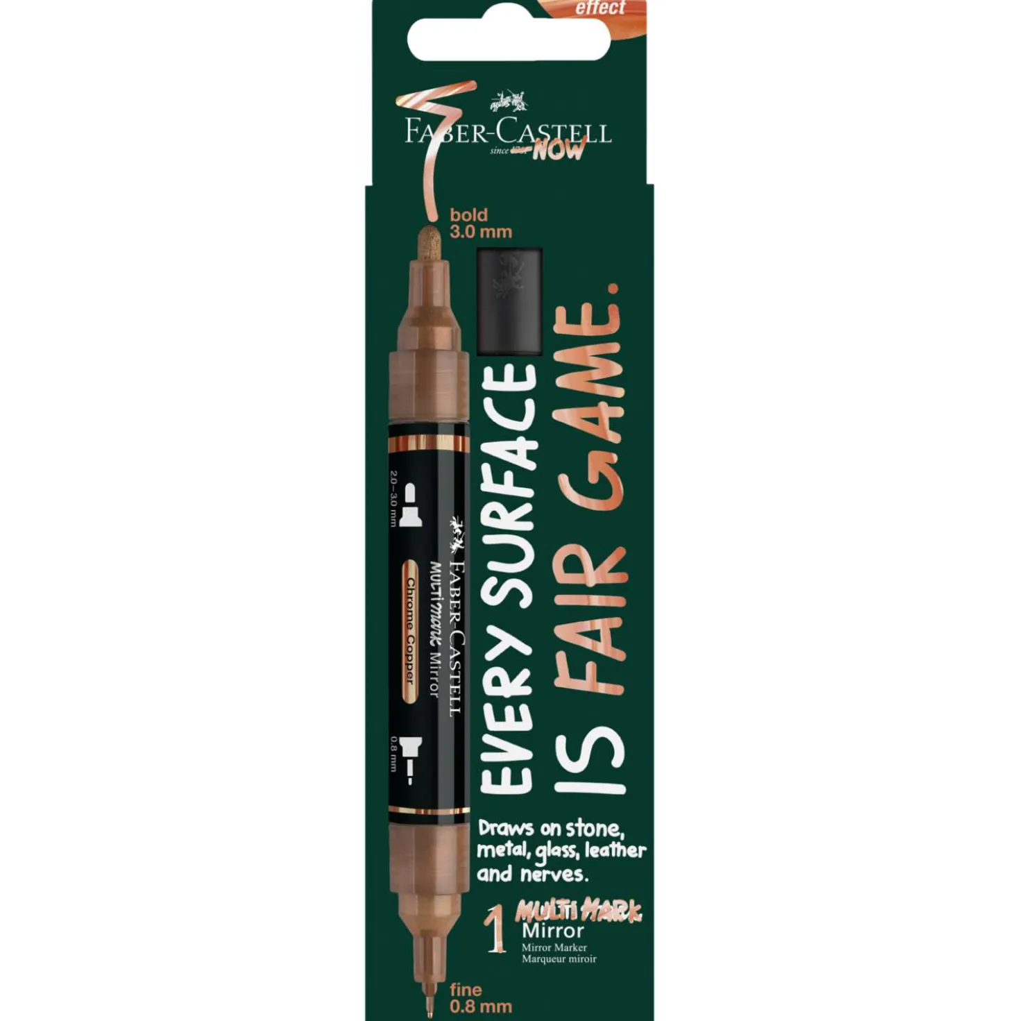 FABER-CASTELL Mirror Marker Multimark 552 Kupfer
