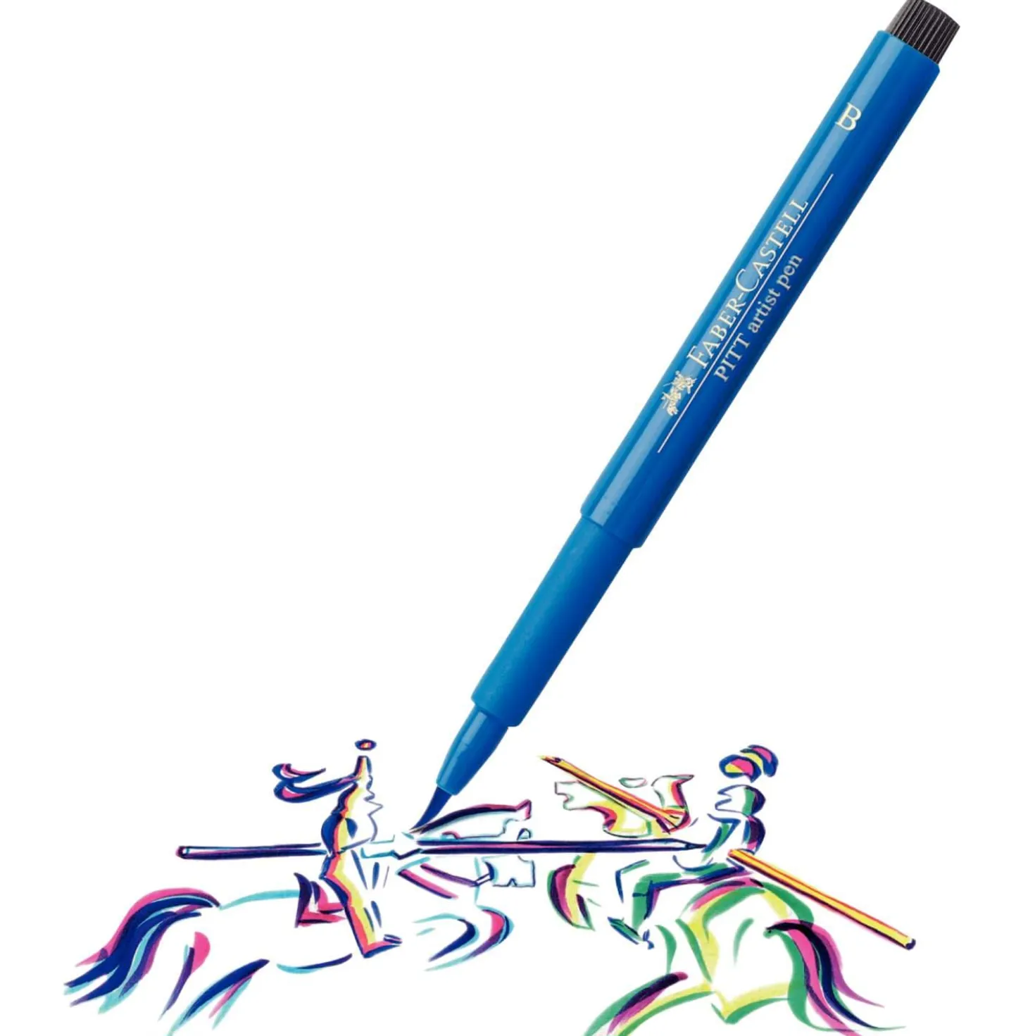 FABER-CASTELL PITT Artist Pen Brush 6er-Sets