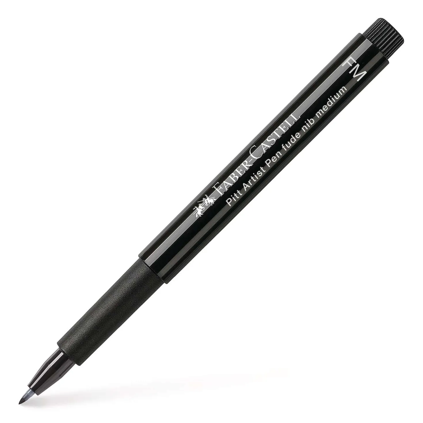FABER-CASTELL Pitt Artist Pen Fude Tuschestift mit Pinselspitze, einzeln