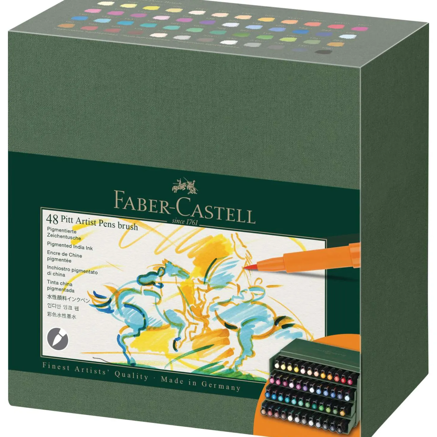 FABER-CASTELL PITT Artist Pen Brush Atelierboxen