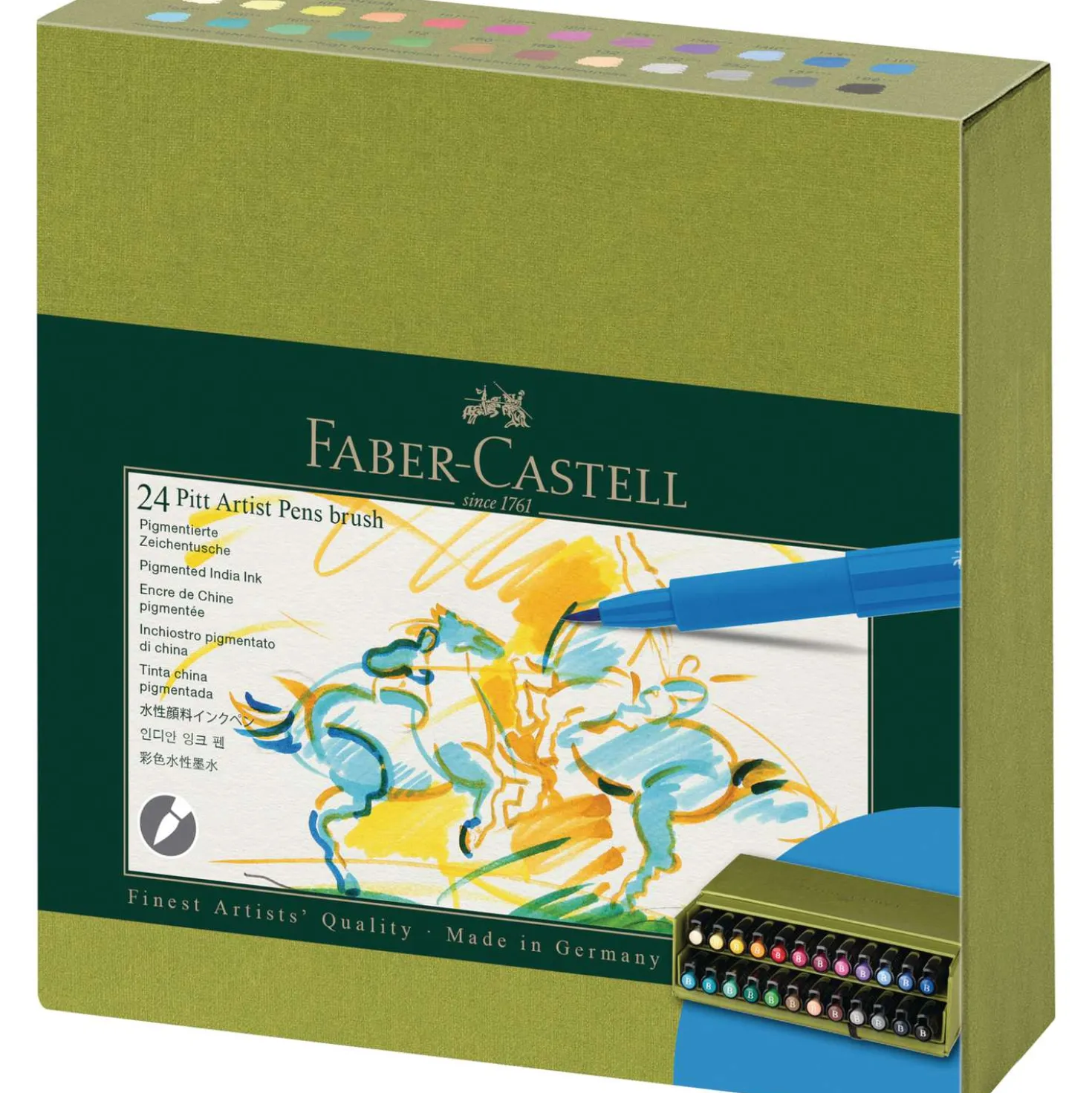 FABER-CASTELL PITT Artist Pen Brush Atelierboxen