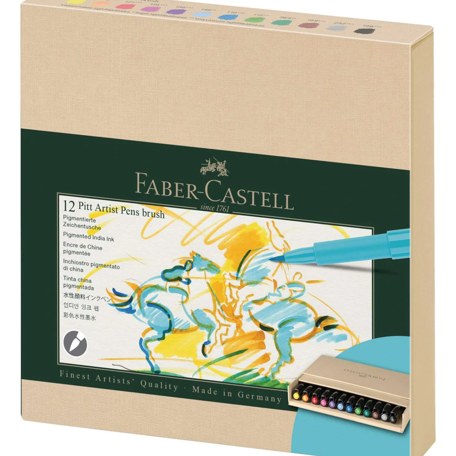 FABER-CASTELL PITT Artist Pen Brush Atelierboxen