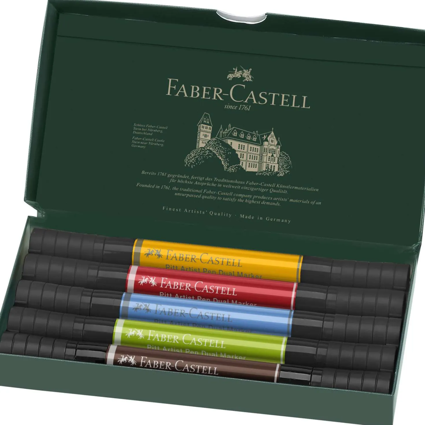 FABER-CASTELL Pitt Artist Pen Dual Marker im Kartonetui