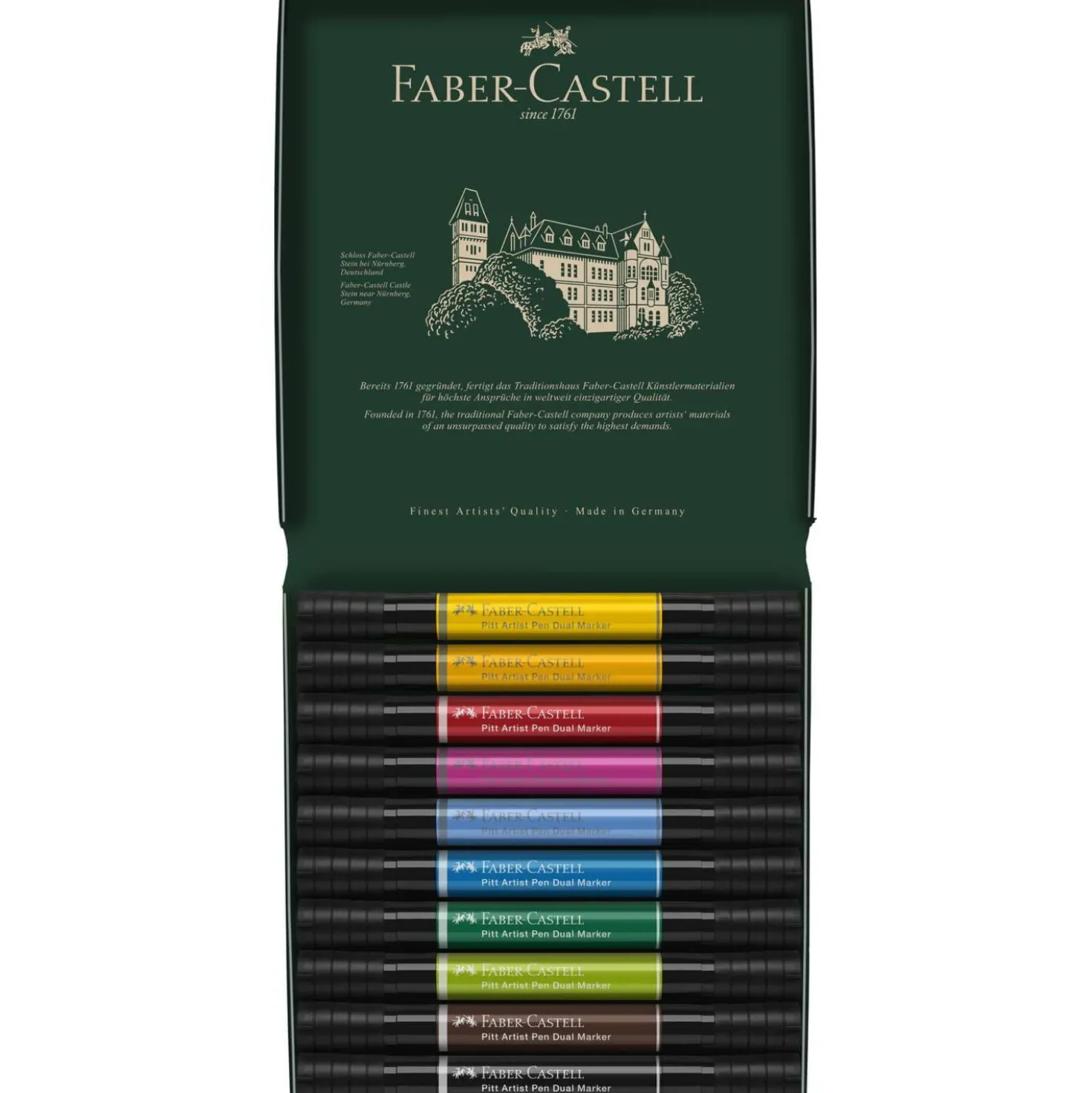 FABER-CASTELL Pitt Artist Pen Dual Marker im Kartonetui