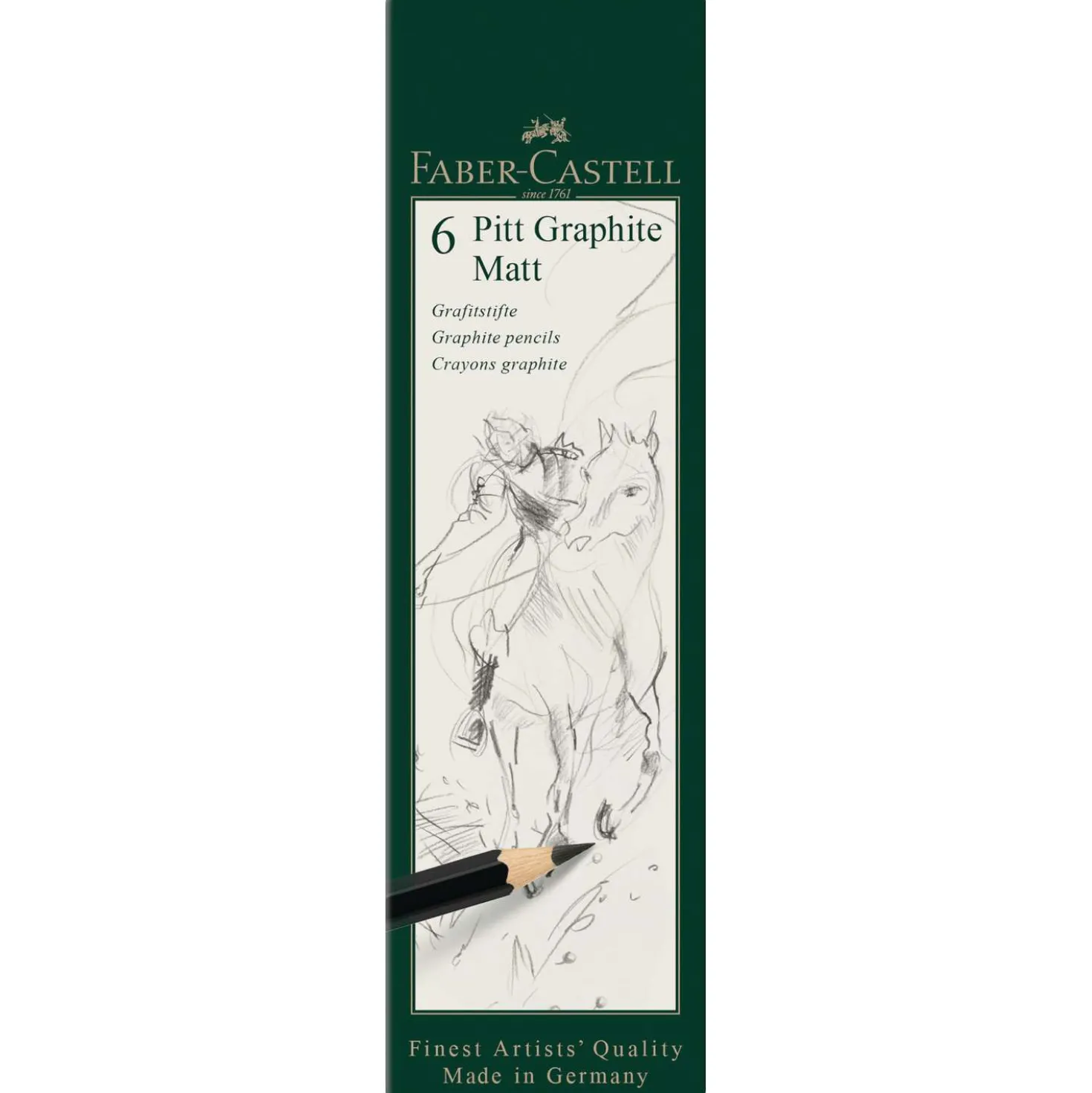 FABER-CASTELL Pitt Graphite Matt im Metall-Etui