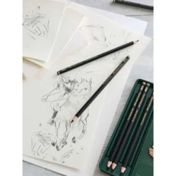 FABER-CASTELL Pitt Graphite Matt im Metall-Etui