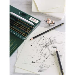 FABER-CASTELL Pitt Graphite Matt im Metall-Etui