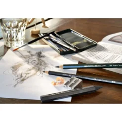 FABER-CASTELL PITT Graphite-Set klein im Metall-Etui