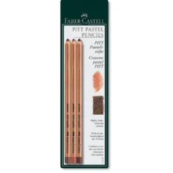 FABER CASTELL® PITT Pastellstift 3er Set