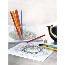 FABER-CASTELL POLYCHROMOS Farbstifte, 48er Holzkoffer