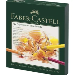 FABER-CASTELL POLYCHROMOS Farbstifte-Atelierbox