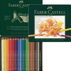 FABER-CASTELL POLYCHROMOS Künstler-Farbstifte im Metall-Etui