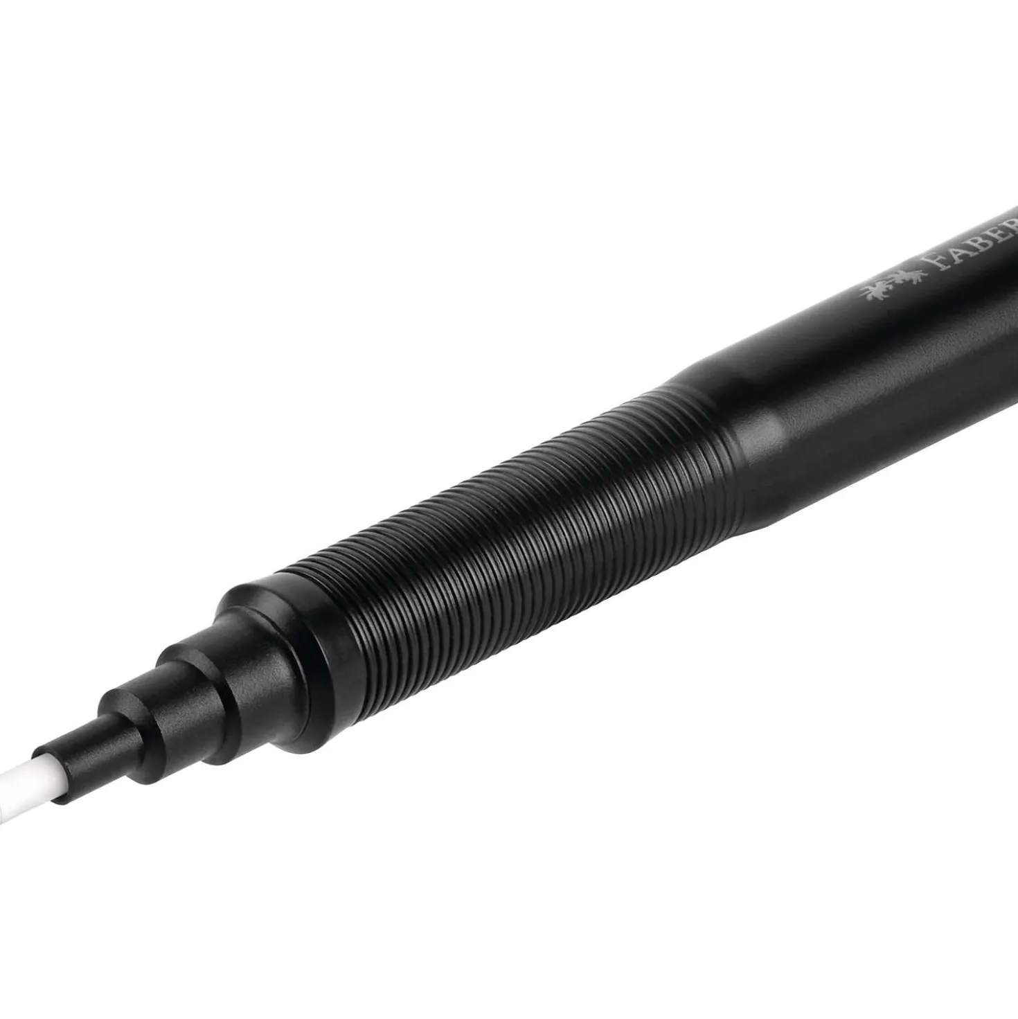 FABER-CASTELL Precision Eraser Pen, Radierstift mit 4 Ersatzradierern