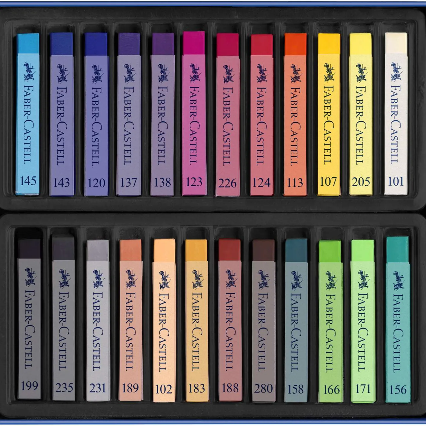 FABER-CASTELL Softpastell STUDIO QUALITY, Kartonetuis Softpastellkreiden