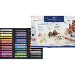 FABER-CASTELL Softpastell STUDIO QUALITY, Kartonetuis Softpastellkreiden