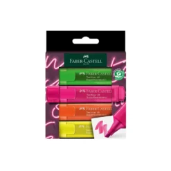 FABER-CASTELL Textmarker TL46 Neon, Sets