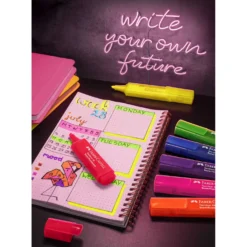 FABER-CASTELL Textmarker TL46 Neon, Sets