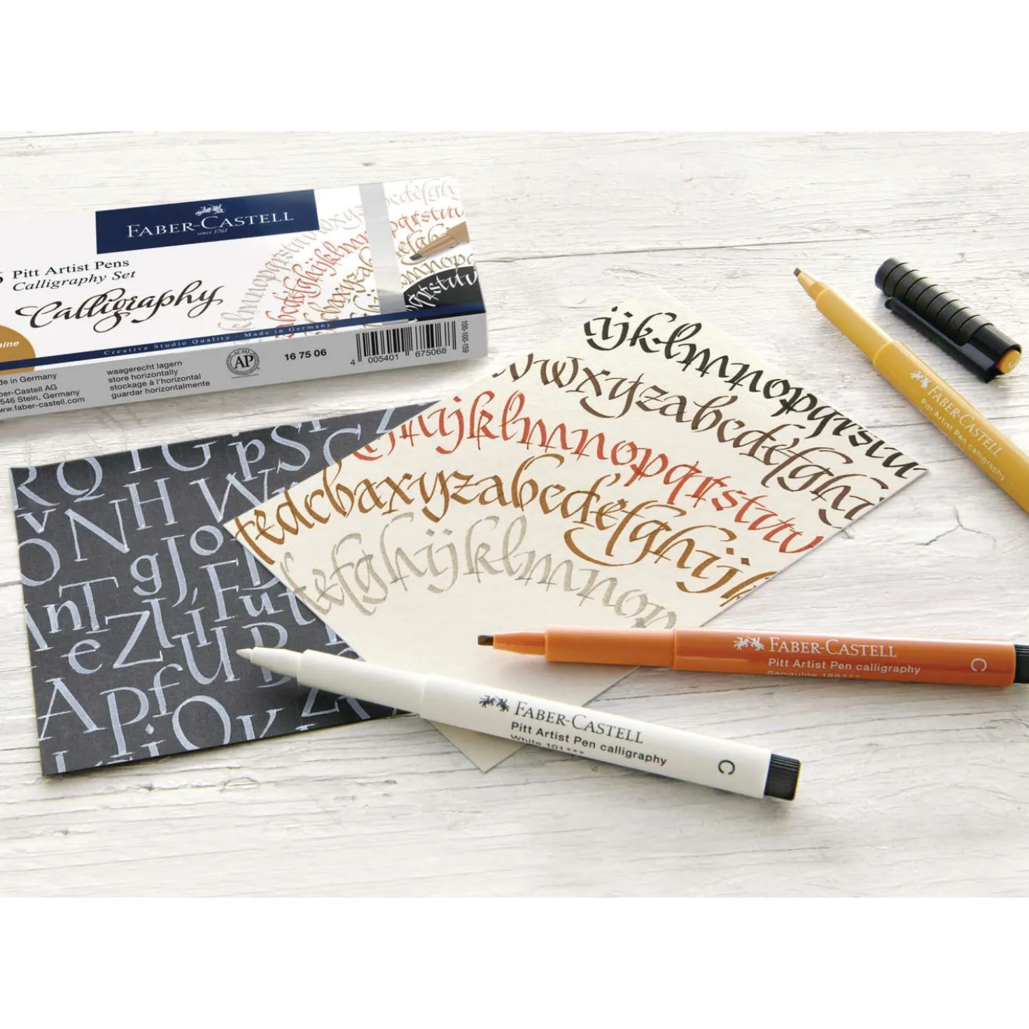 FABER-CASTELL Tuschestift Pitt Artist Pen Calligraphy-Sets