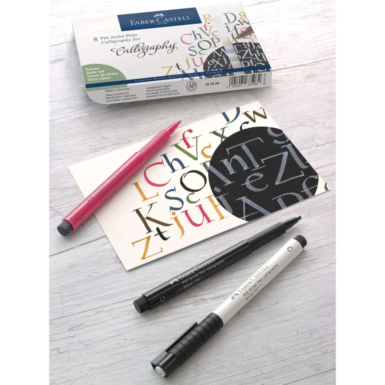 FABER-CASTELL Tuschestift Pitt Artist Pen Calligraphy-Sets