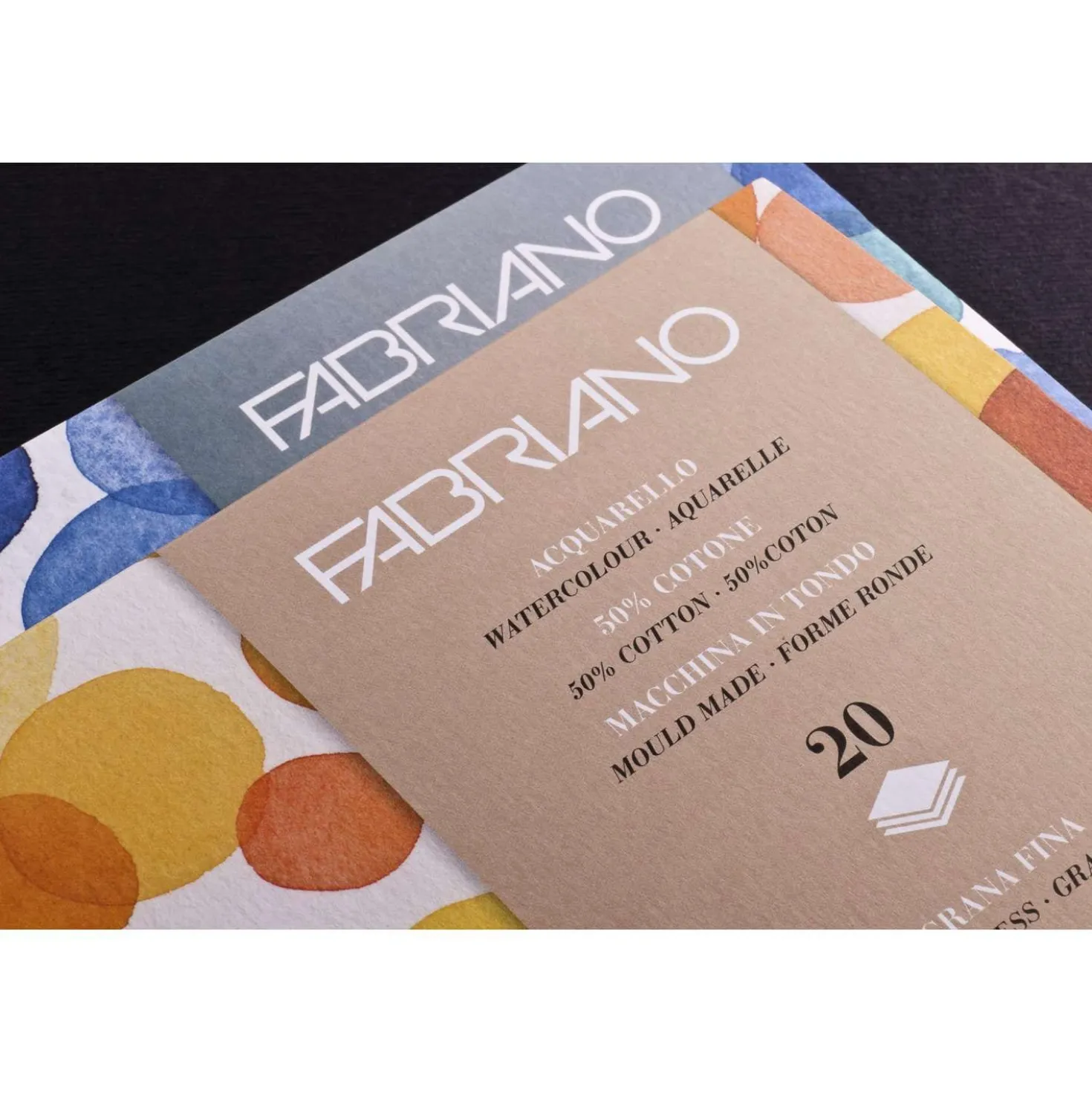 FABRIANO® Aquarellpapierblock 5