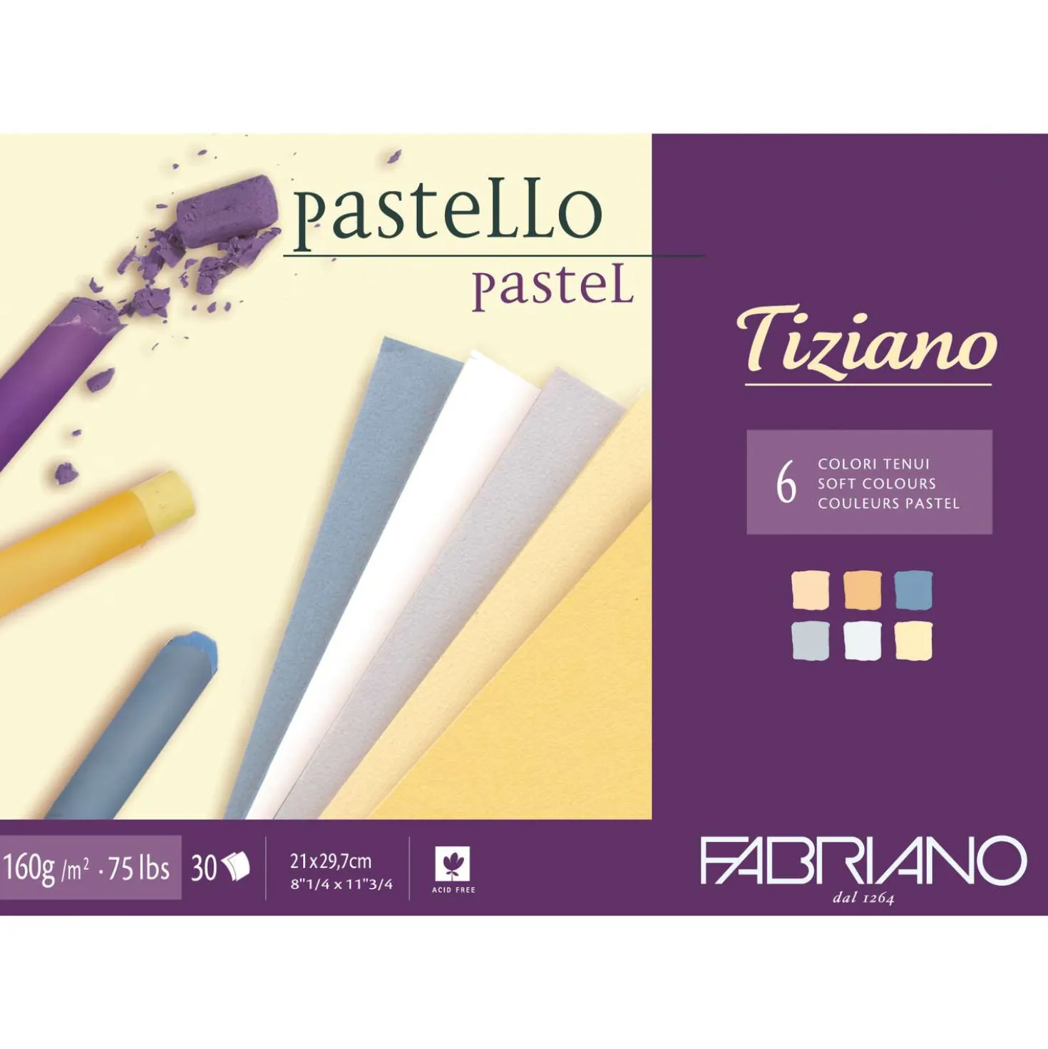 FABRIANO® Künstlerpapier Tiziano Pastellpapier