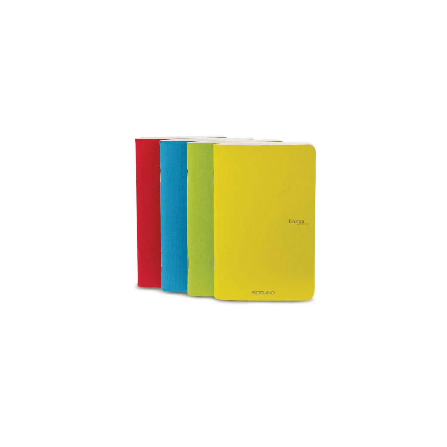 FABRIANO® Pocket Ecoqua Notizheft 4er-Set 1, Frühlingsfarben