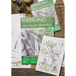 FABRIANO® RECYCLED DRAWING Zeichenpapier