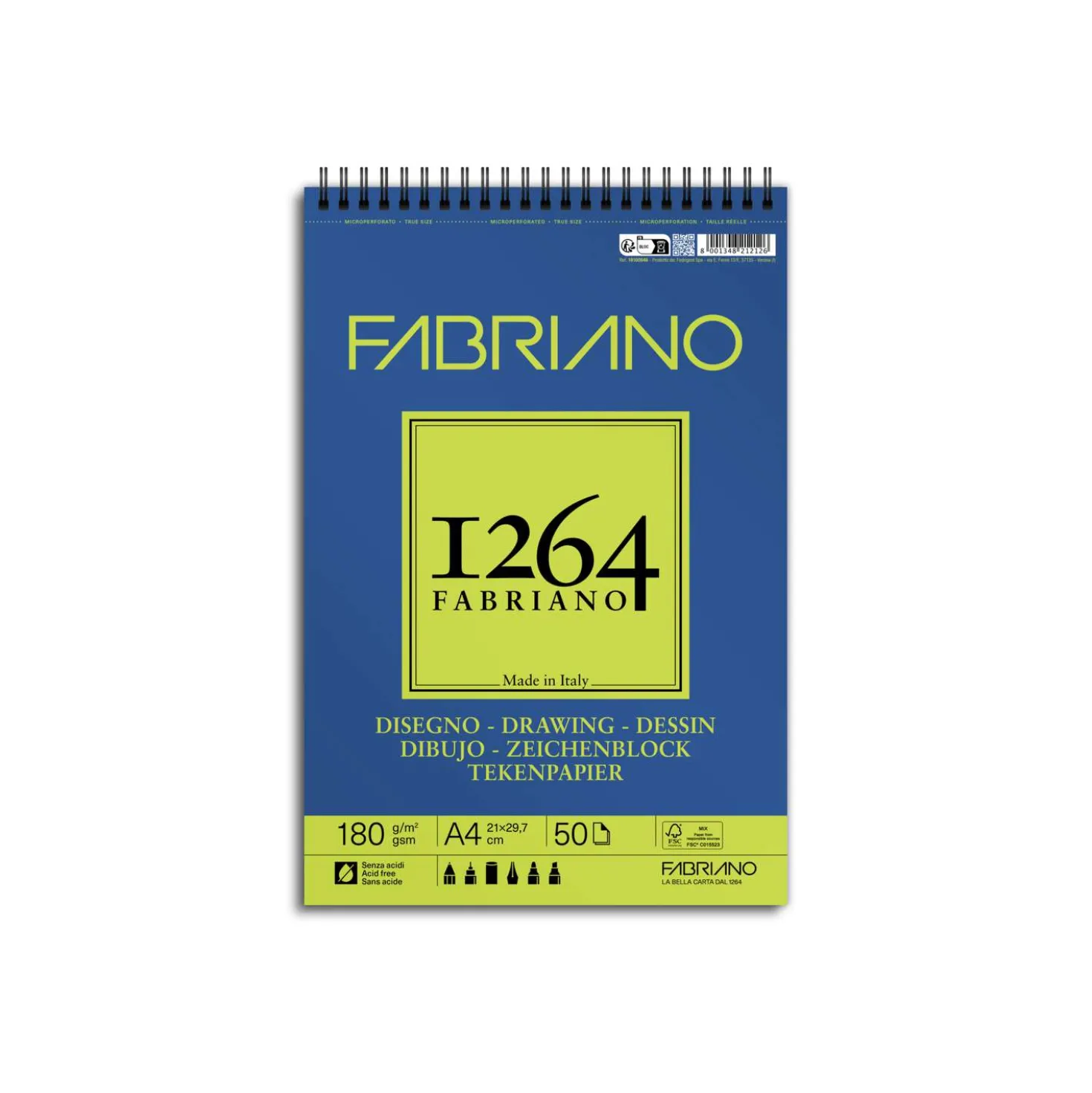 FABRIANO® 1264 Zeichenblock