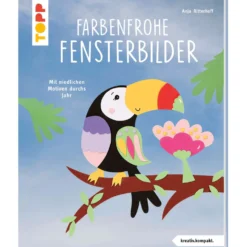Farbenfrohe Fensterbilder (kreativ.kompakt)