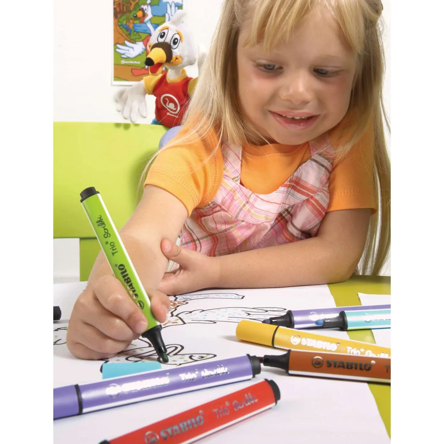 Filzstift STABILO® Trio Scribbi
