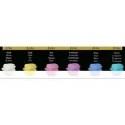 FINETEC Premium Farbkasten, irisierende Farben "High Sparkle"