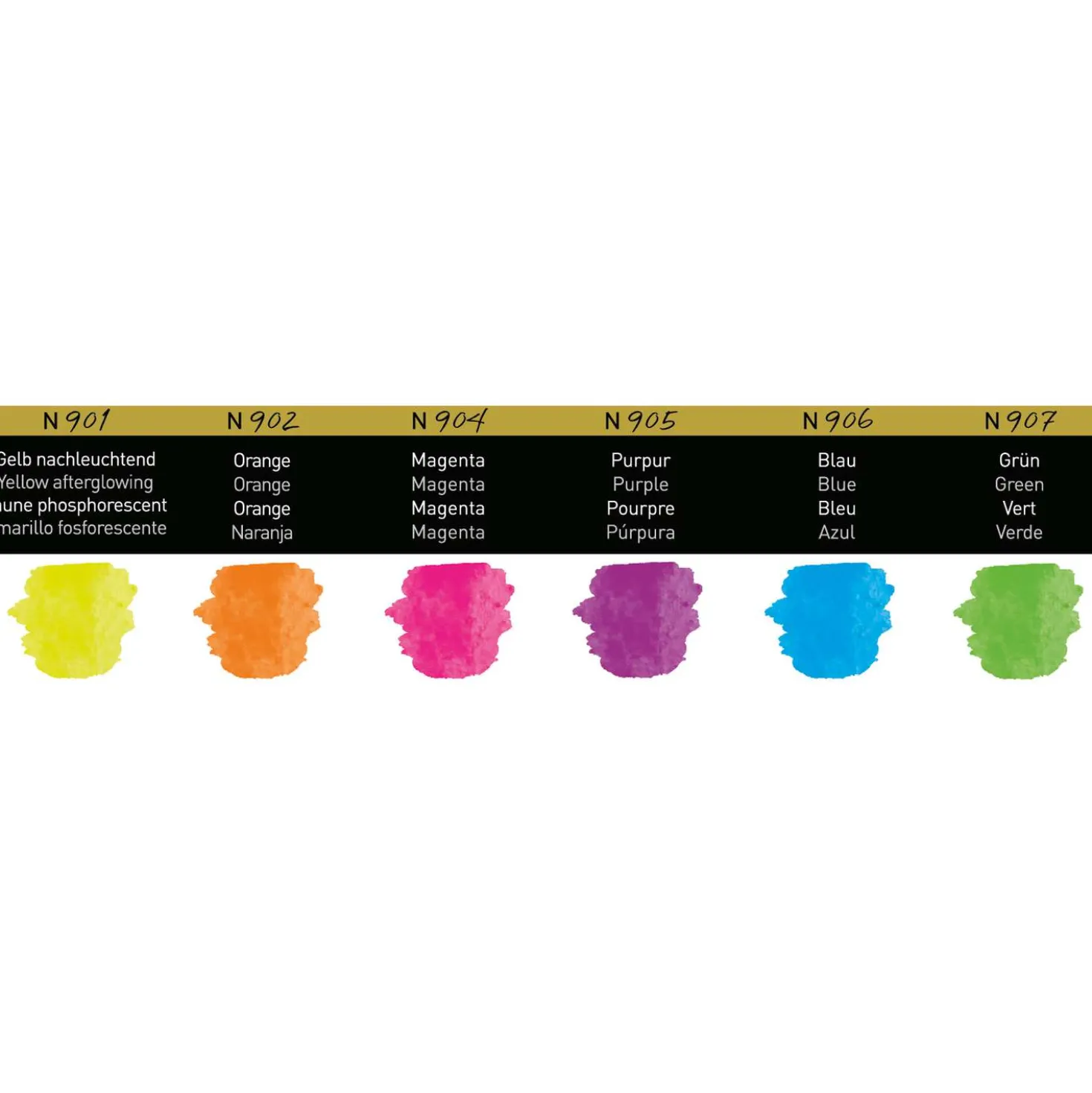 FINETEC Premium Farbkasten NEON-Farben